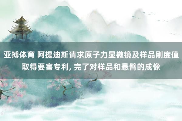 亚搏体育 阿提迪斯请求原子力显微镜及样品刚度值取得要害专利， 完了对样品和悬臂的成像